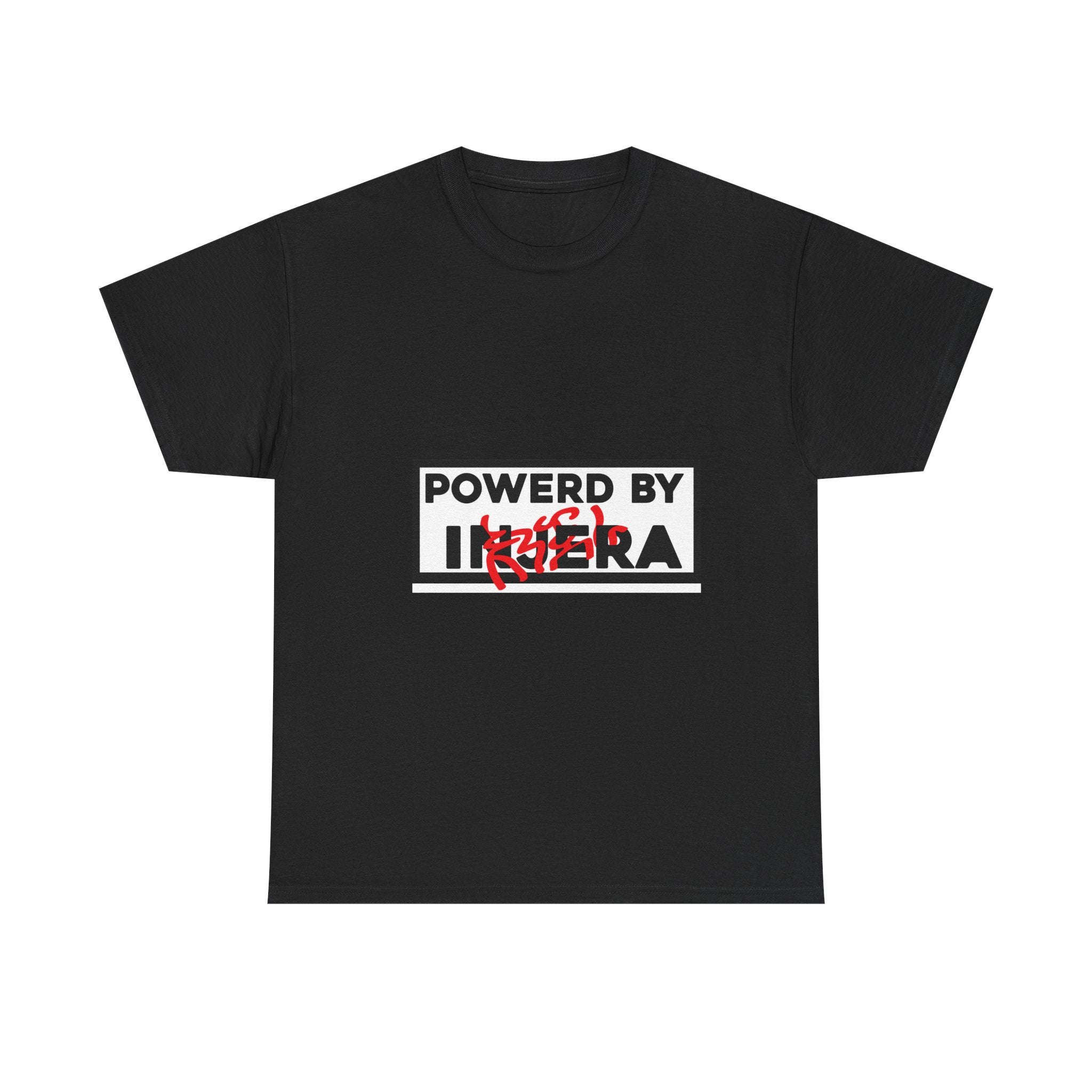Powered By Injera Unisex Heavy Cotton Tee